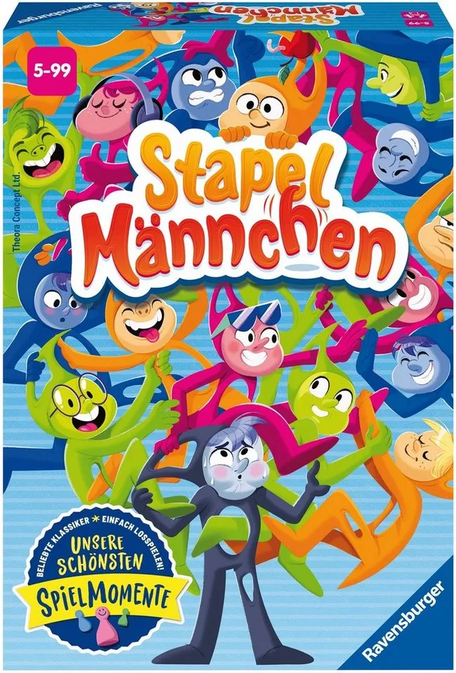 Spiel Stapelmännchen, Kinderspiel, Made in Europe van Ravensburger in Meerkleurig – productfoto 2 van 4