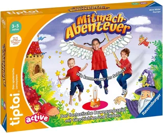Spiel tiptoi® ACTIVE Mitmach-Abenteuer, Bewegungsspiel, Made in Europe by Ravensburger in Multicolour – product photo 3 of 4