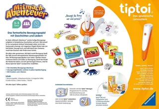 Spiel tiptoi® ACTIVE Mitmach-Abenteuer, Bewegungsspiel, Made in Europe by Ravensburger in Multicolour – product photo 4 of 4