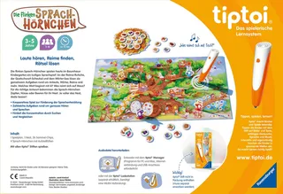 Spiel tiptoi® Die flinken Sprach-Hörnchen de Ravensburger en Multicolore – photo du produit 3 sur 4