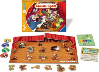 Spiel tiptoi® Mein tierischer Musik-Spaß, Kinderspiel, Made in Europe von Ravensburger in Mehrfarbig – Produktfoto 2 von 3