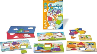 Spiel tiptoi® Meine Farben und Formen, Made in Europe von Ravensburger in Mehrfarbig – Produktfoto 1 von 5