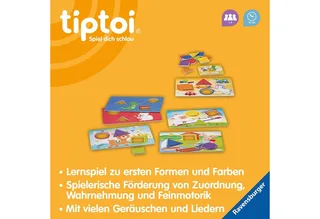 Spiel tiptoi® Meine Farben und Formen, Made in Europe von Ravensburger in Mehrfarbig – Produktfoto 3 von 5