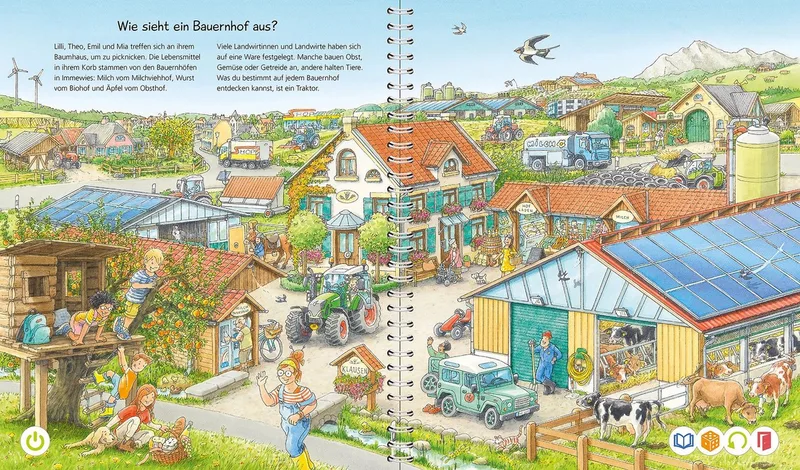 Spiel tiptoi® Starter-Set: Stift und Bauernhof-Buch, Made in Europe by Ravensburger in Multicolour – product photo 5 of 5