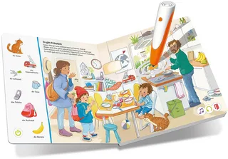 Spiel tiptoi® Starter-Set: Stift und Bilderbuch Meine Welt, Made in Europe van Ravensburger in Meerkleurig – productfoto 4 van 4