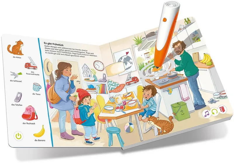 Spiel tiptoi® Starter-Set: Stift und Bilderbuch Meine Welt, Made in Europe van Ravensburger in Meerkleurig – productfoto 4 van 4