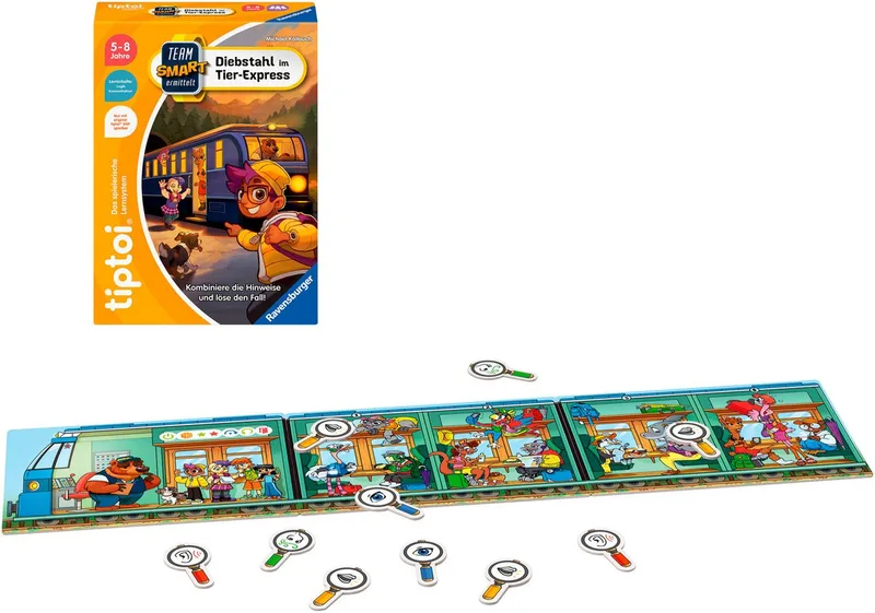 tiptoi® Team SMART ermittelt – Diebstahl im Tier-Express by Ravensburger in Multicolour – product photo 2 of 2