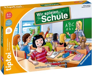 Spiel tiptoi® Wir spielen Schule, Made in Europe von Ravensburger in Mehrfarbig – Produktfoto 2 von 4