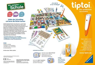 Spiel tiptoi® Wir spielen Schule, Made in Europe von Ravensburger in Mehrfarbig – Produktfoto 4 von 4