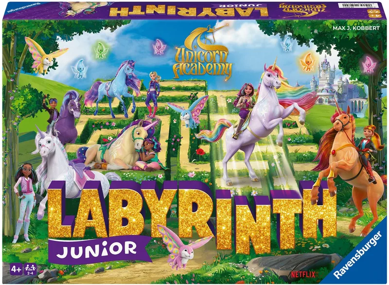 Spiel Unicorn Academy Junior Labyrinth, Kinderspiel, Made in Europe von Ravensburger in Mehrfarbig – Produktfoto 1 von 3