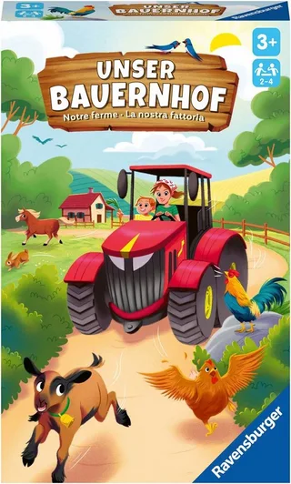 Spiel Unser Bauernhof, Made in Europe van Ravensburger in Meerkleurig – productfoto 1 van 4