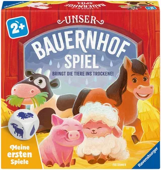 Spiel Unser Bauernhofspiel, Kinderspiel, Made in Europe von Ravensburger in Mehrfarbig – Produktfoto 1 von 3