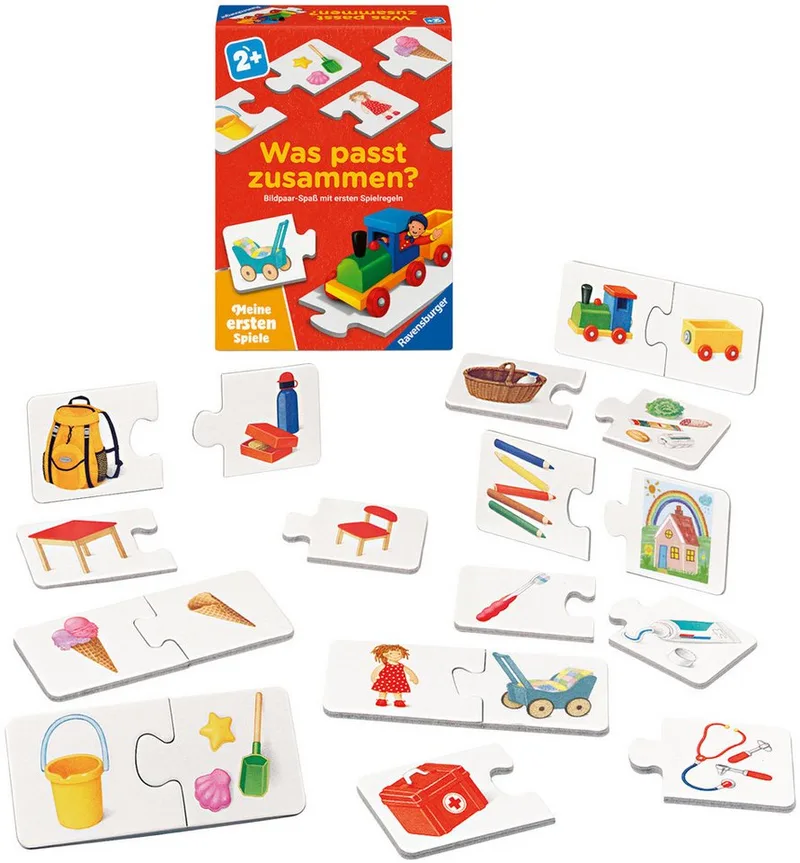 Spiel Was passt zusammen?, Kinderspiel, Made in Europe från Ravensburger i Flerfärgad – produktbild 2 av 3