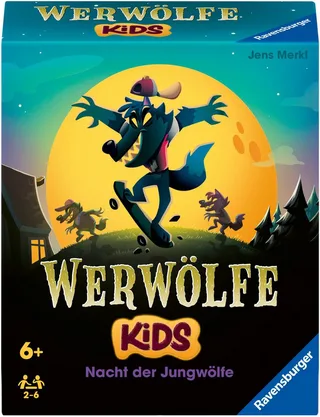 Spiel Werwölfe - Nacht der Jungwölfe, Made in Europe von Ravensburger in Mehrfarbig – Produktfoto 1 von 5
