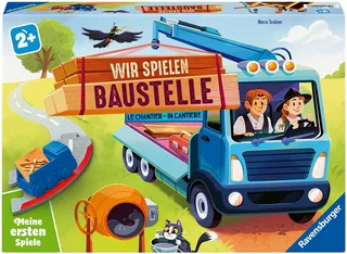 Spiel Wir spielen Baustelle, Kinderspiel, Made in Europe från Ravensburger i Flerfärgad – produktbild 1 av 3