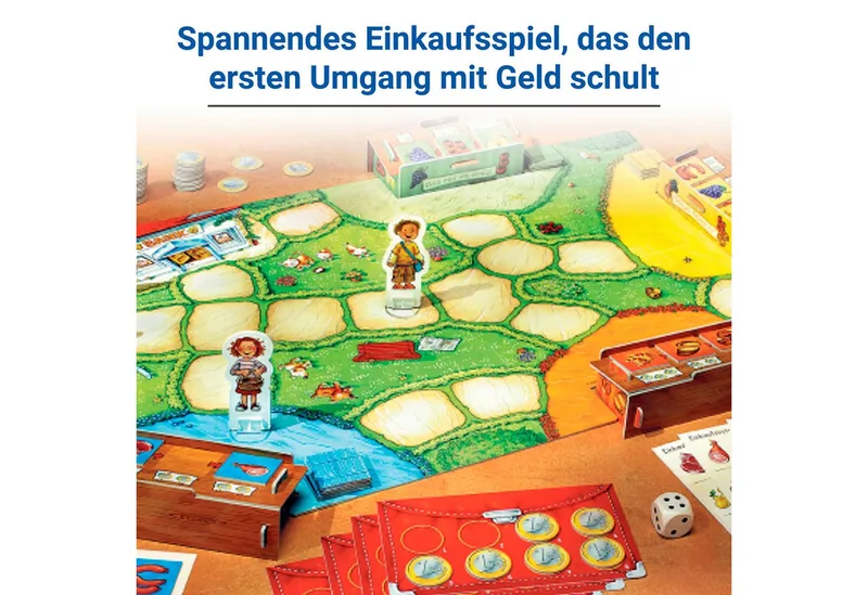 Spiel Wir spielen Einkaufen, Made in Europe fra Ravensburger i Flerfarvet – produktbillede 3 af 5