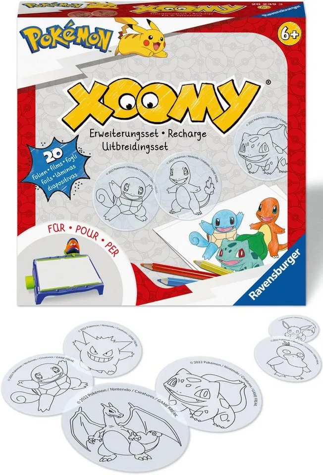 Spiel Xoomy Refill Erweiterungsset Pokémon - Pokémon de Ravensburger – photo du produit 2 sur 3