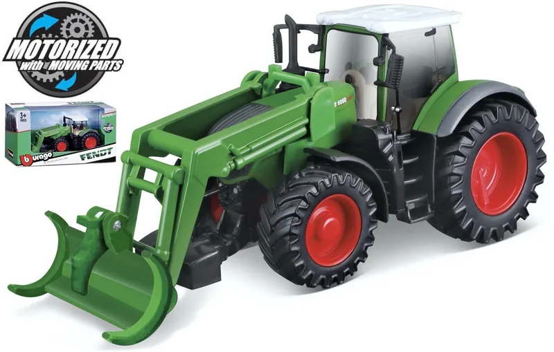 Fendt 1050 - Modelauto - Schaal 10 CM de Bburago en Vert, Rouge, Noir – photo du produit