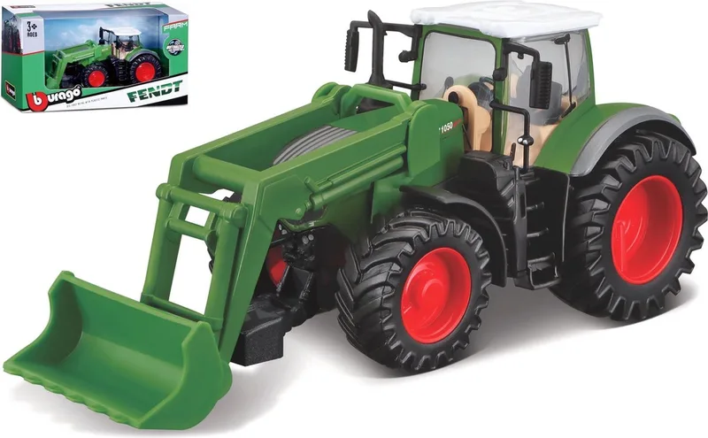 Tractor Fendt 1050 (16cm) 1/50 Bburago - Modeltractor - Schaalmodel - Model tractor by Bburago in Green – product photo