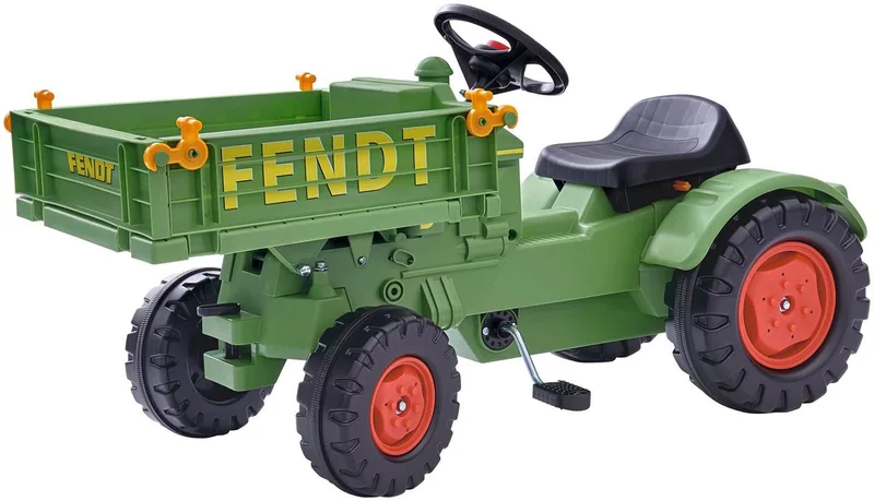Trettraktor Fendt Geräteträger, BxTxH: 46x54x102 cm de BIG en Vert – photo du produit 1 sur 4