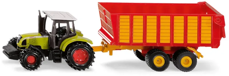 John Deere avec remorque d'ensilage – 1650 de Siku – photo du produit