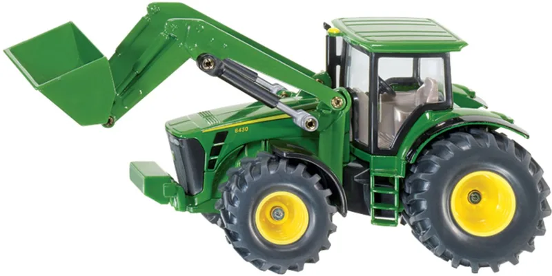 John Deere 8430 mit Frontlader – 1982 von Siku – Produktfoto