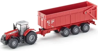 Massey Ferguson Traktor mit Anhänger – 1844 von Siku – Produktfoto 1 von 2