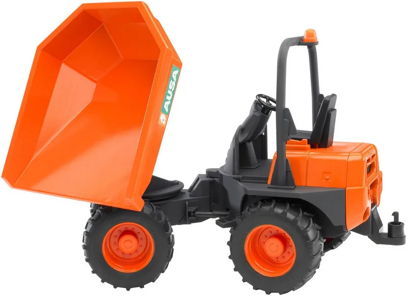 Spielzeug-Baumaschine AUSA Minidumper 23 cm (02449), Made in Europe von Bruder in Orange – Produktfoto 3 von 4