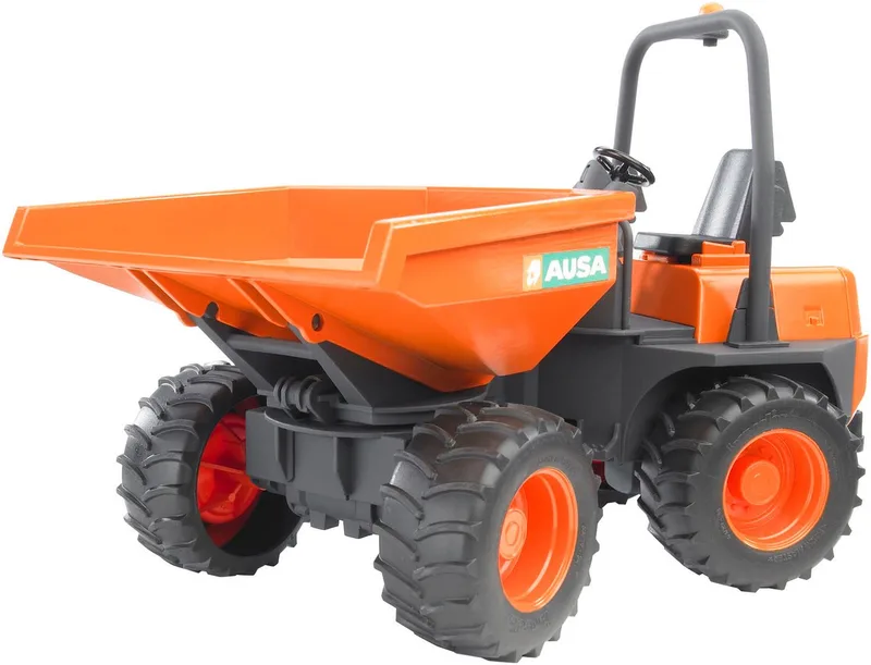 Spielzeug-Baumaschine AUSA Minidumper 23 cm (02449), Made in Europe von Bruder in Orange – Produktfoto 2 von 4