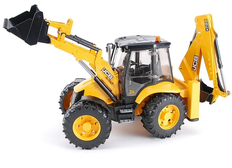 JCB 5CX eco Baggerlader von Bruder in Gelb – Produktfoto