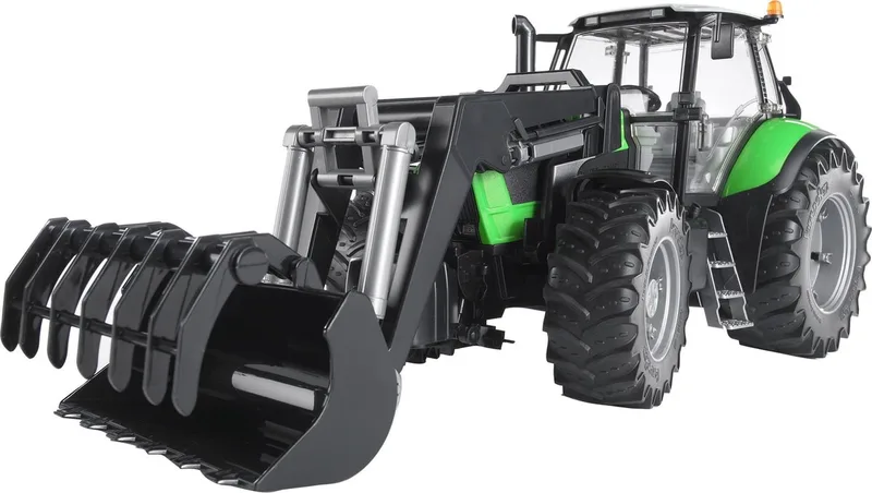 3081 Deutz Agrotron X720 met voorlader från Bruder i Grön – produktbild