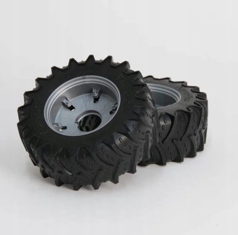 Bruder 43192 Achterwielen voor Case IH Optum Tractoren by Bruder in Grey – product photo
