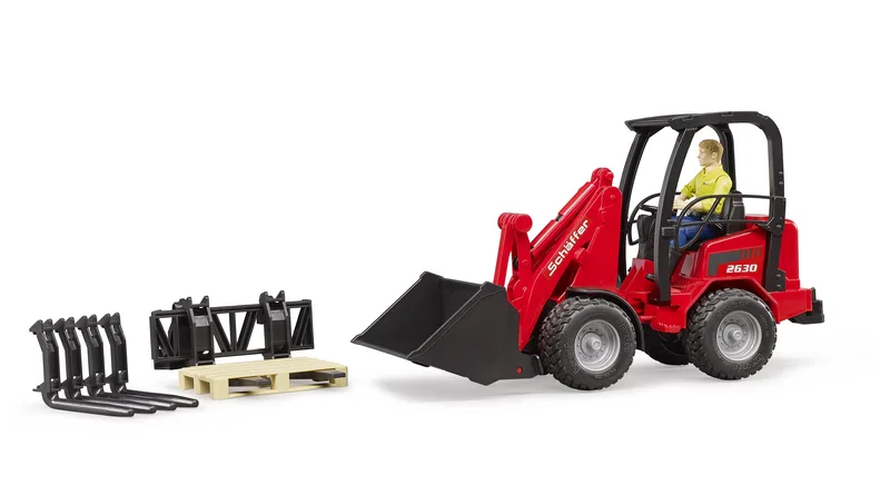 Schäffer 2630 Chargeur compact – 02191 · 1:16 de Bruder – photo du produit 1 sur 2