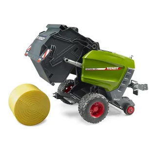 Fendt Toy Baler Rotana 180V Tractor Farm fra Bruder i Grøn – produktbillede 4 af 5