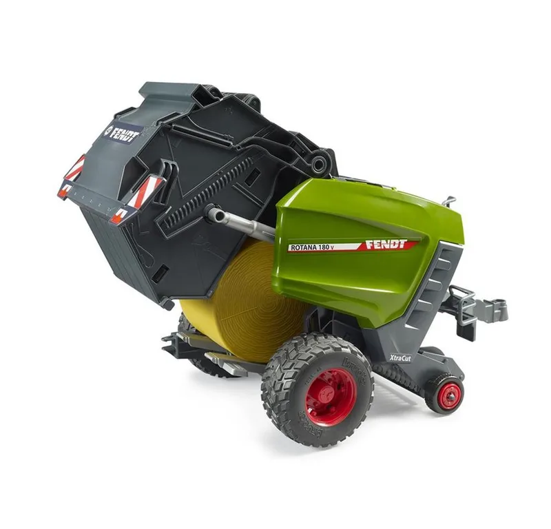 Fendt Toy Baler Rotana 180V Tractor Farm fra Bruder i Grøn – produktbillede 3 af 5