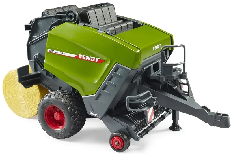 Fendt Toy Baler Rotana 180V Tractor Farm fra Bruder i Grøn – produktbillede 1 af 5