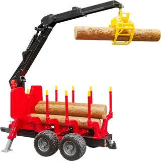 Forestry trailer with loading crane and grab – 02252 · 1:16 fra Bruder – produktbillede 4 af 5