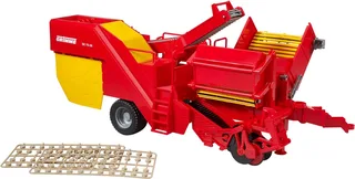 Grimme SE 75-30 Kartoffelvollernter mit 80 Kartoffelimitaten – 02130 · 1:16 von Bruder – Produktfoto 2 von 5