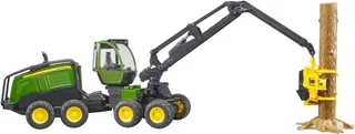 John Deere 1270G Harvester mit 1 Baumstamm – 02135 · 1:16 von Bruder – Produktfoto 2 von 5