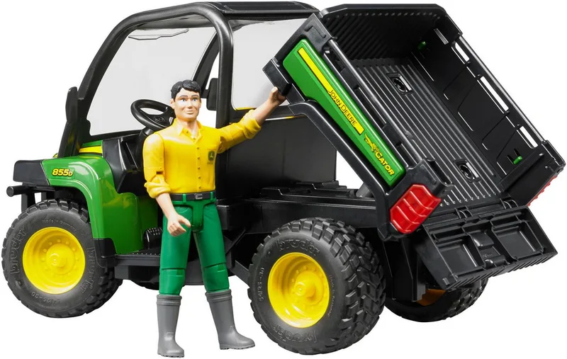 John Deere Gator XUV 855D mit Fahrer – 02490 · 1:16 von Bruder – Produktfoto 5 von 5