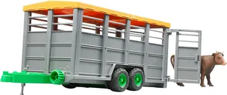 Livestock trailer with 1 cow – 02227 · 1:16 fra Bruder – produktbillede 3 af 4