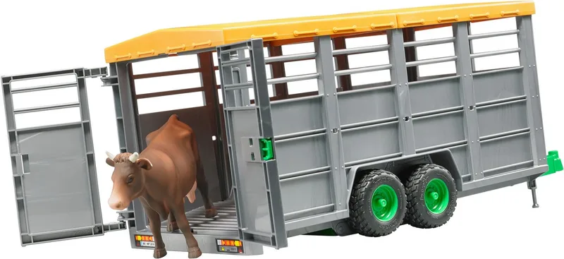 Livestock trailer with 1 cow – 02227 · 1:16 fra Bruder – produktbillede 4 af 4