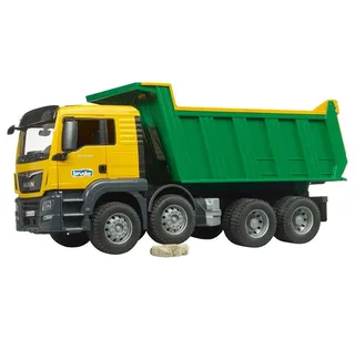 MAN TGS Kipp-LKW Spielzeug von Bruder in Grün – Produktfoto 3 von 5