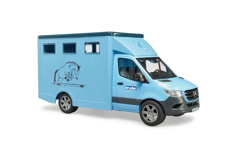 MB Sprinter Tiertransporter mit 1 Pferd – 02674 · 1:16 von Bruder – Produktfoto 2 von 5