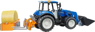 New Holland T5. 120 avec chargeur avant, coffre de chargement et fourches – 02187 · 1:16 de Bruder – photo du produit 2 sur 2