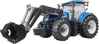 New Holland T7.315 with slip-on front loader – 03121 · 1:16 fra Bruder – produktbillede 3 af 4