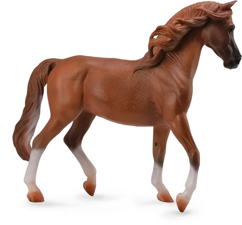 Figurine - Arabier Merrie - 1:12 fra Collecta i Brun – produktbillede