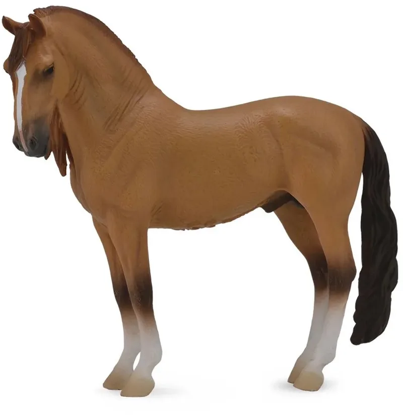 Figurine - Campolina Hengst - (Xl) - Paarden - Handgeschilderd - Miniatuur by Collecta in Red – product photo