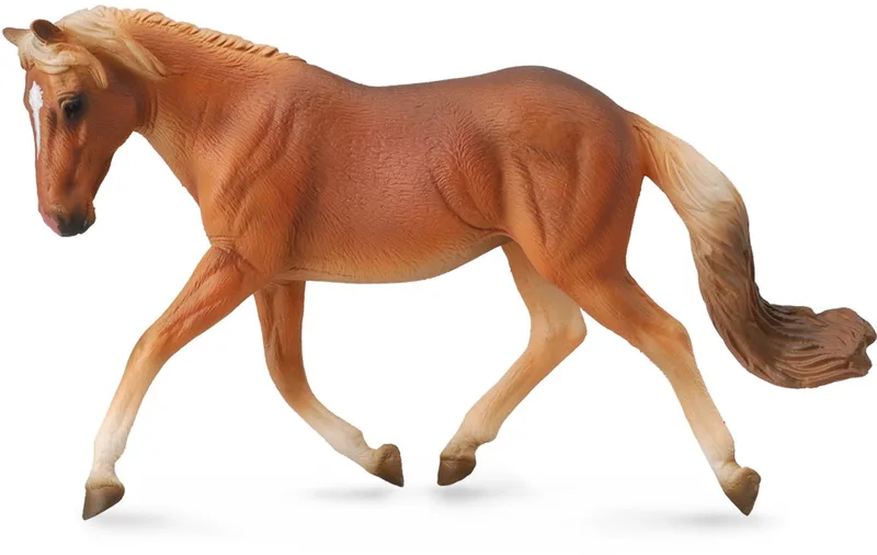 Figurine - Haflinger Merrie - (Xl) - Paarden - Handgeschilderd - Miniatuur van Collecta in Bruin – productfoto
