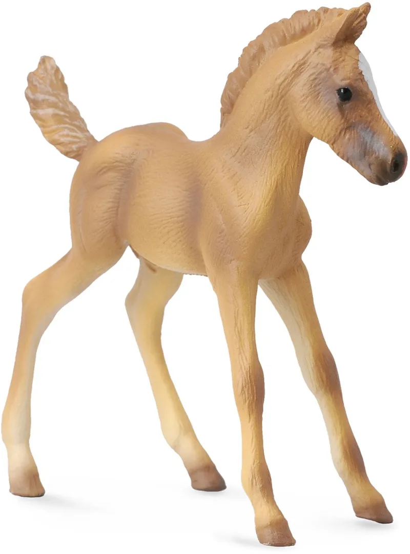 Figurine - Haflinger Veulen - (M) - Paarden - Handgeschilderd - Miniatuur de Collecta en Marron – photo du produit